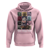 Baby Hippo Moo Deng Tour Hoodie Bouncy Cute Pygmy Hippopotamus