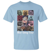 Baby Hippo Moo Deng Tour T Shirt Bouncy Cute Pygmy Hippopotamus - Wonder Print Shop