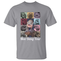 Baby Hippo Moo Deng Tour T Shirt Bouncy Cute Pygmy Hippopotamus - Wonder Print Shop