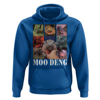 Baby Hippo Moo Deng Hoodie Pygmy Hippo Cute Zoo For Family