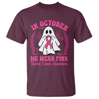 Breast Cancer Awareness T Shirt In October We Wear Pink - Wonder Print Shop