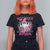 Breast Cancer Awareness T Shirt For Women In October We Wear Pink Ghost - Wonder Print Shop