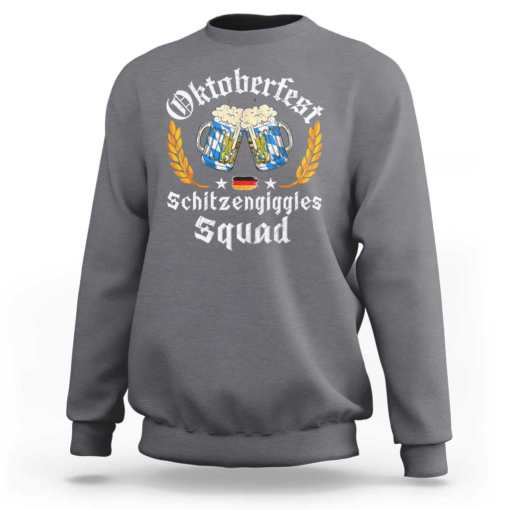 Oktoberfest Squad Sweatshirt Bavarian Festival Munich Beer - Wonder Print Shop