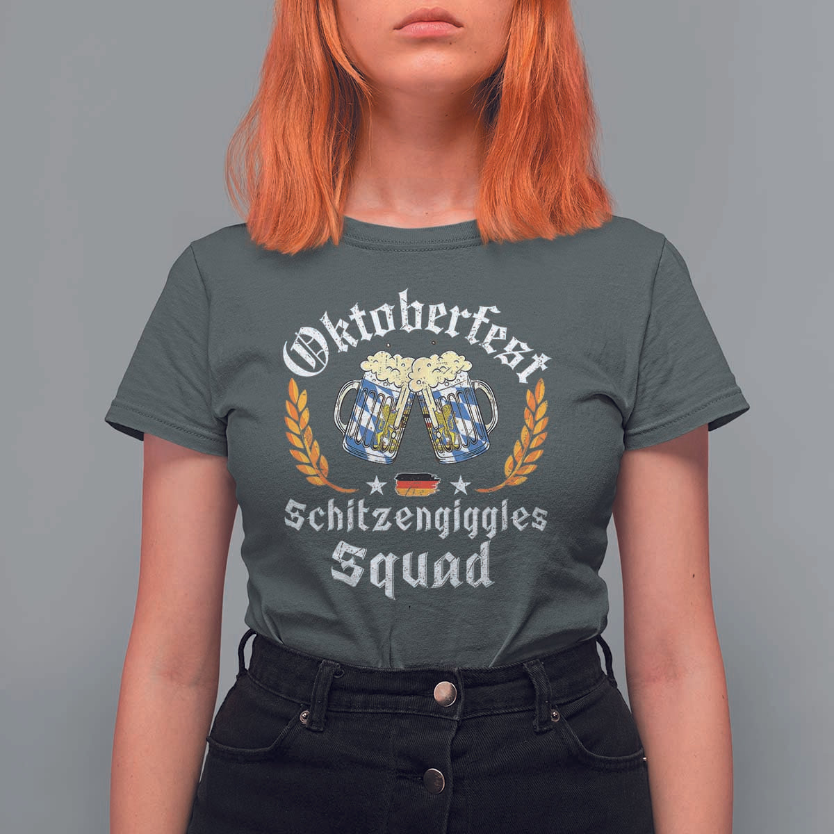 Oktoberfest Squad T Shirt For Women Bavarian Festival Munich Beer - Wonder Print Shop