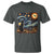 Black Cat Halloween T Shirt Starry Night Lover Van Gogh Inspo - Wonder Print Shop