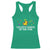 Funny St Patricks Day Racerback Tank Top Silliest Goose At The Pub Funny St. Patrick’s Day