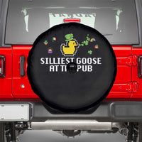 Funny St Patricks Day Spare Tire Cover Silliest Goose At The Pub Funny St. Patrick’s Day