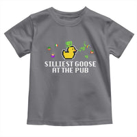 Funny St Patricks Day Toddler T Shirt Silliest Goose At The Pub Funny St. Patrick’s Day