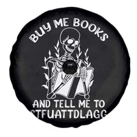Reading Skeleton Spare Tire Cover Buy Me Books And Tell Me To STFUATTDLAGG Funny Smut Reader