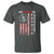No Kings In America T Shirt Retro Freedom American Betsy Ross Flag