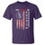 No Kings In America T Shirt Retro Freedom American Betsy Ross Flag