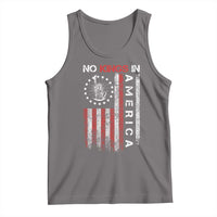 No Kings In America Tank Top Retro Freedom American Betsy Ross Flag