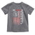No Kings In America Toddler T Shirt Retro Freedom American Betsy Ross Flag