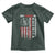 No Kings In America Toddler T Shirt Retro Freedom American Betsy Ross Flag