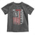 No Kings In America Toddler T Shirt Retro Freedom American Betsy Ross Flag
