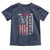 No Kings In America Toddler T Shirt Retro Freedom American Betsy Ross Flag