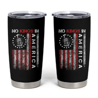 No Kings In America Tumbler Cup Retro Freedom American Betsy Ross Flag