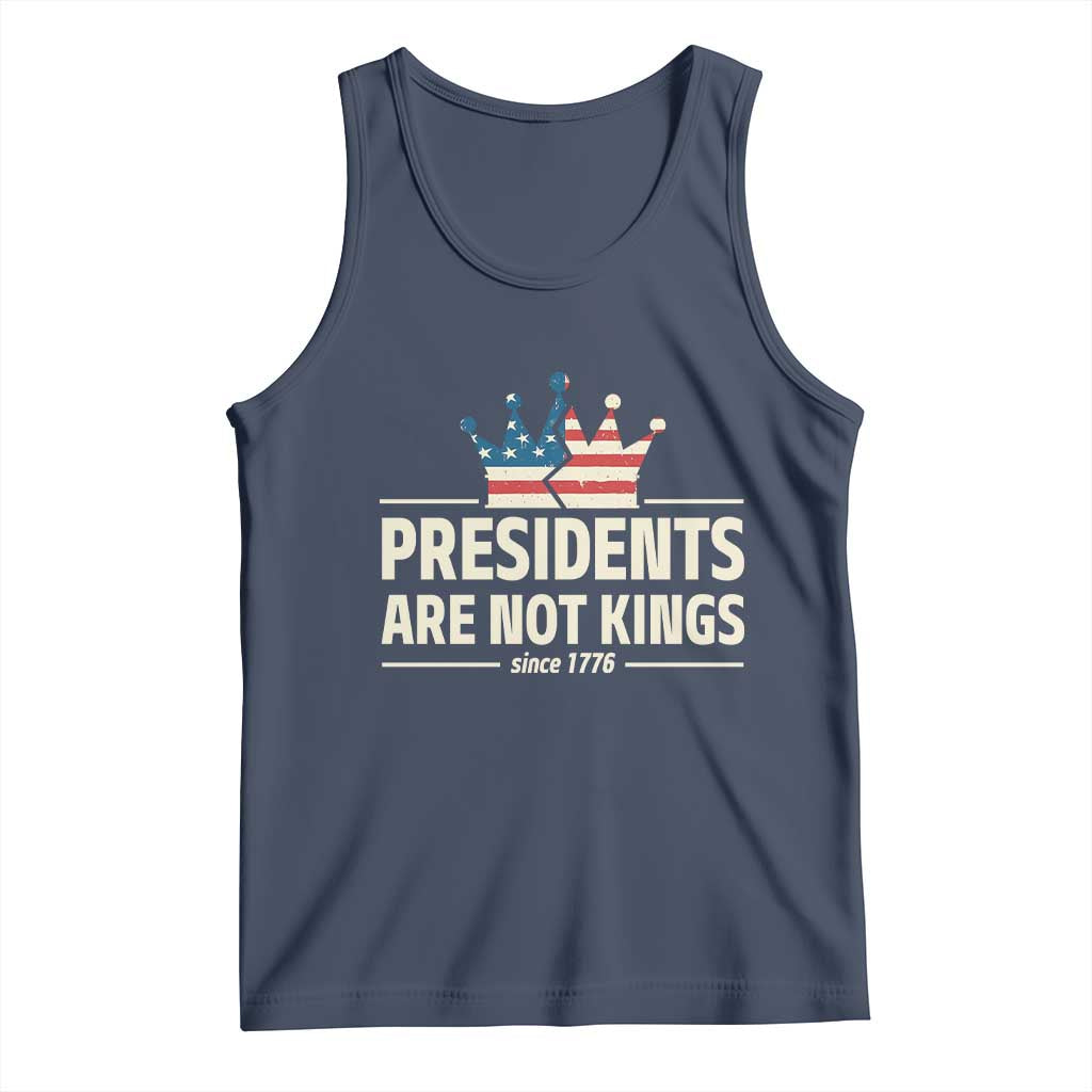 Presidents Are Not Kings Tank Top Since 1776 American Flag