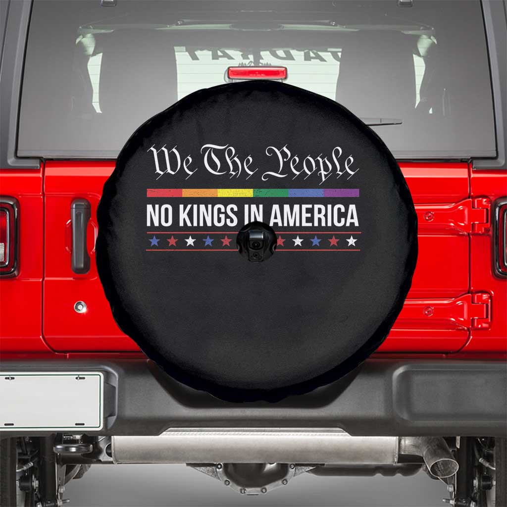 No Kings In America Spare Tire Cover We The People