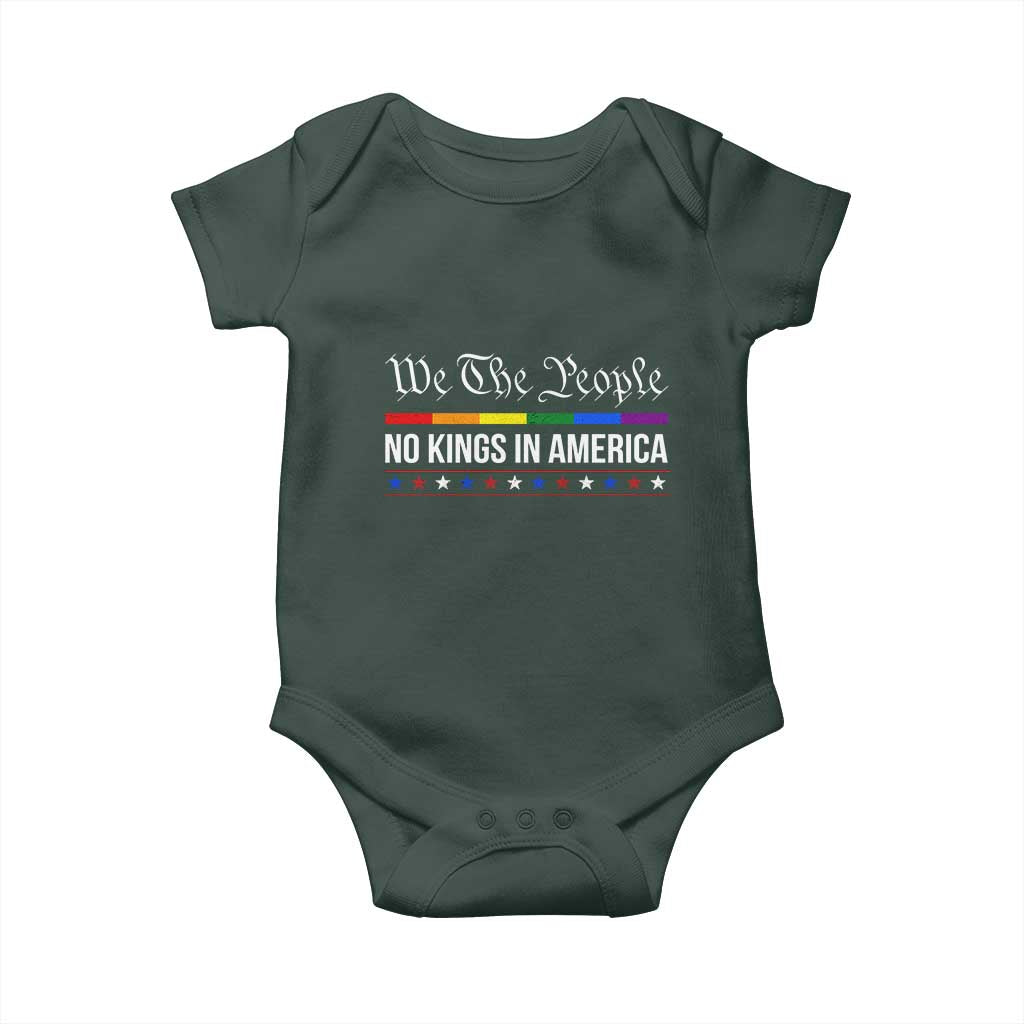 No Kings In America Baby Onesie We The People