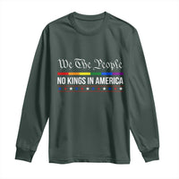 No Kings In America Long Sleeve Shirt We The People