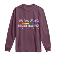 No Kings In America Long Sleeve Shirt We The People