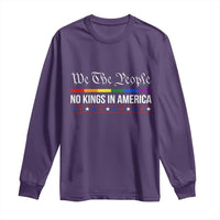 No Kings In America Long Sleeve Shirt We The People