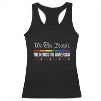 No Kings In America Racerback Tank Top We The People