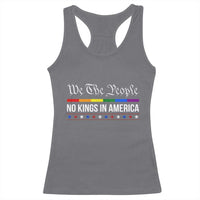 No Kings In America Racerback Tank Top We The People
