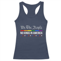 No Kings In America Racerback Tank Top We The People