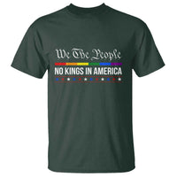 No Kings In America T Shirt We The People