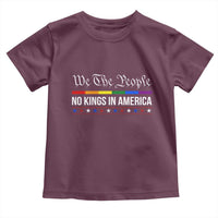 No Kings In America Toddler T Shirt We The People