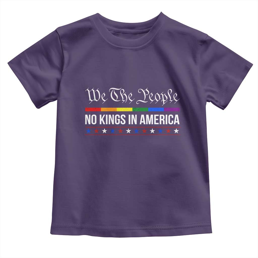 No Kings In America Toddler T Shirt We The People
