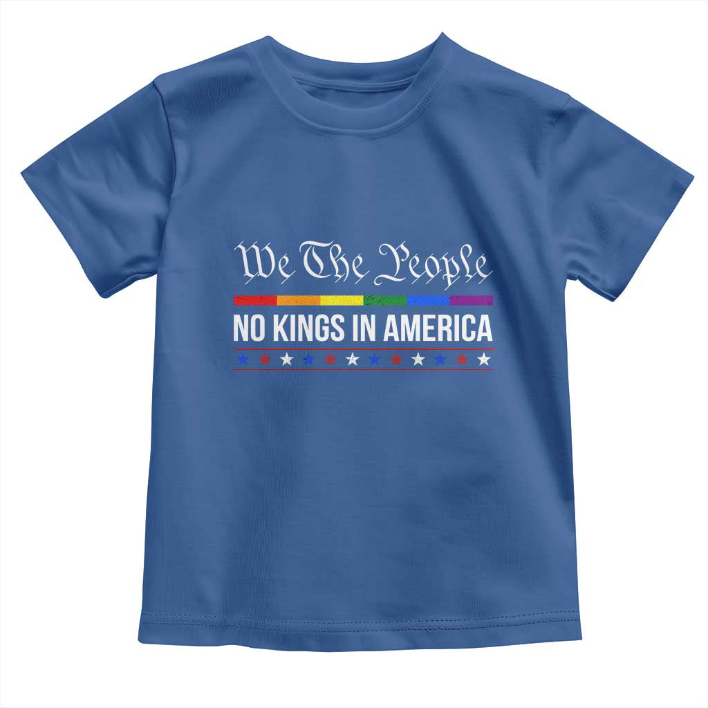 No Kings In America Toddler T Shirt We The People