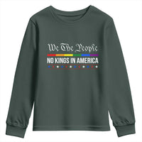 No Kings In America Youth Sweatshirt We The People