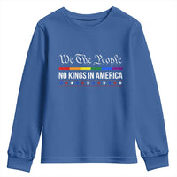 No Kings In America Youth Sweatshirt We The People