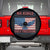 No Kings Only Freedom Spare Tire Cover American Flag Bald Eagle Retro Vintage
