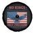 No Kings Only Freedom Spare Tire Cover American Flag Bald Eagle Retro Vintage