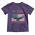 No Kings Only Freedom Toddler T Shirt American Flag Bald Eagle Retro Vintage