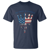 No Kings In America T Shirt Dripping Crown