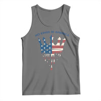 No Kings In America Tank Top Dripping Crown
