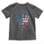 No Kings In America Toddler T Shirt Dripping Crown