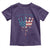 No Kings In America Toddler T Shirt Dripping Crown