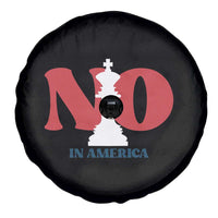 No Kings In America Chess Spare Tire Cover White King