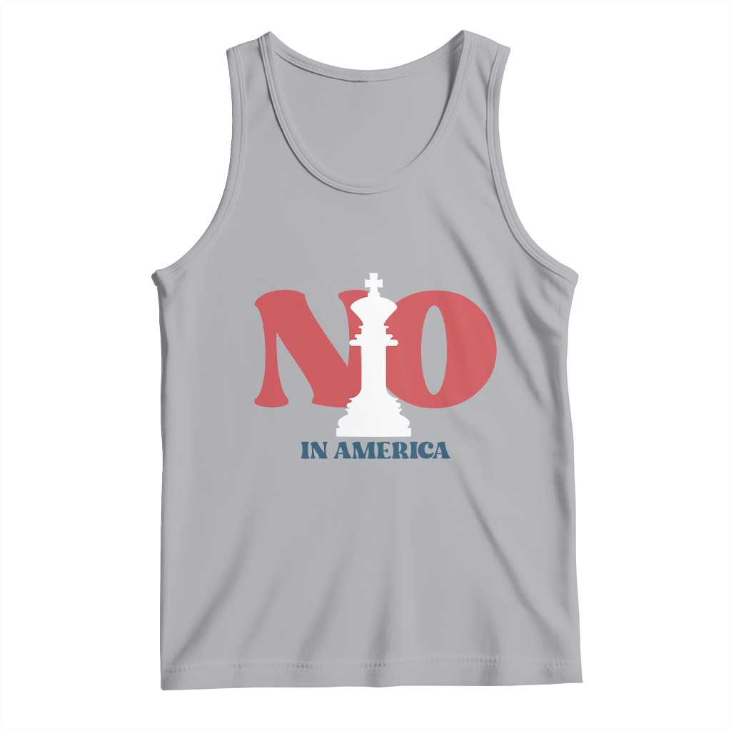 No Kings In America Chess Tank Top White King
