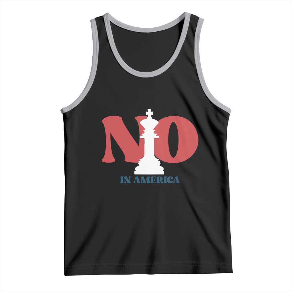 No Kings In America Chess Tank Top White King