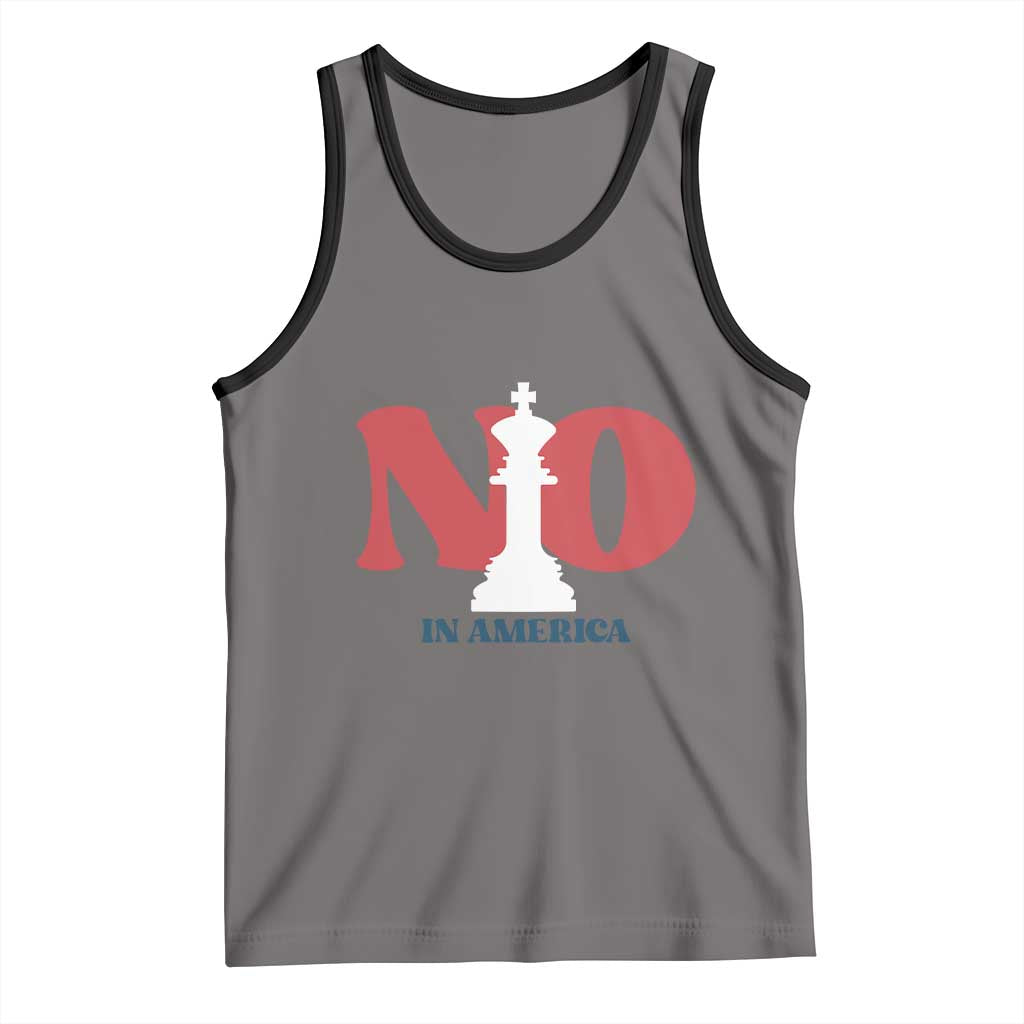 No Kings In America Chess Tank Top White King