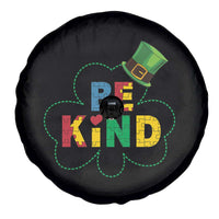 Lucky Shamrock Be Kind Spare Tire Cover Autism Leprechaun St Patricks Day