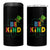 Lucky Shamrock Be Kind 4 in 1 Can Cooler Tumbler Autism Leprechaun St Patricks Day