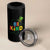 Lucky Shamrock Be Kind 4 in 1 Can Cooler Tumbler Autism Leprechaun St Patricks Day